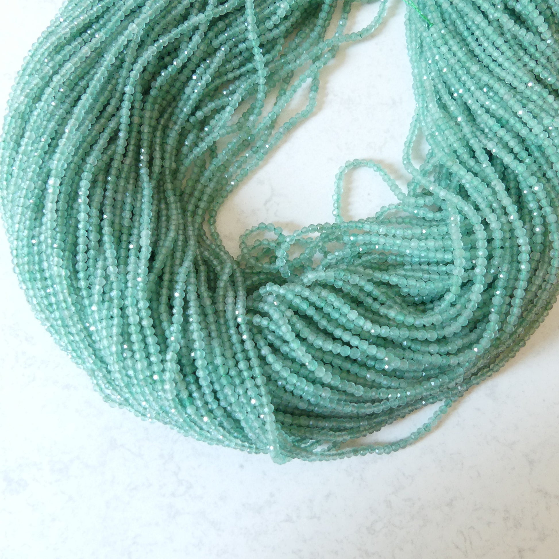 2.5mm AAA Green Aventurine Beads Micro Faceted Beads 15" Green Natural Aventurine Gemstone Beads Beading Crafter Gift DIY jewelry