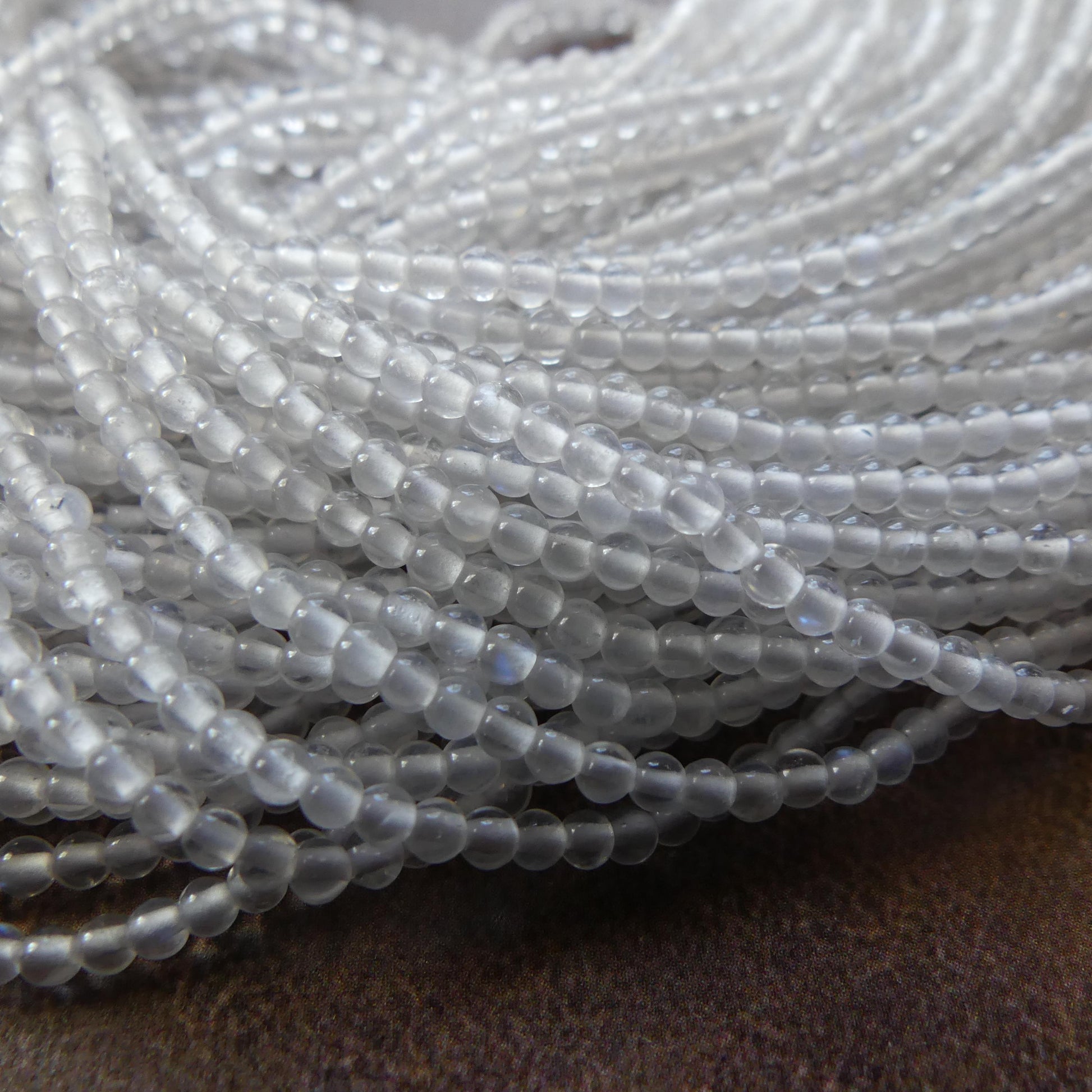 2mm Rainbow Moonstone Smooth Beads 15" Moonstone Gemstone Beads Beading Crafter Gift June Birthstone DIY Jewelry Fertility Stone