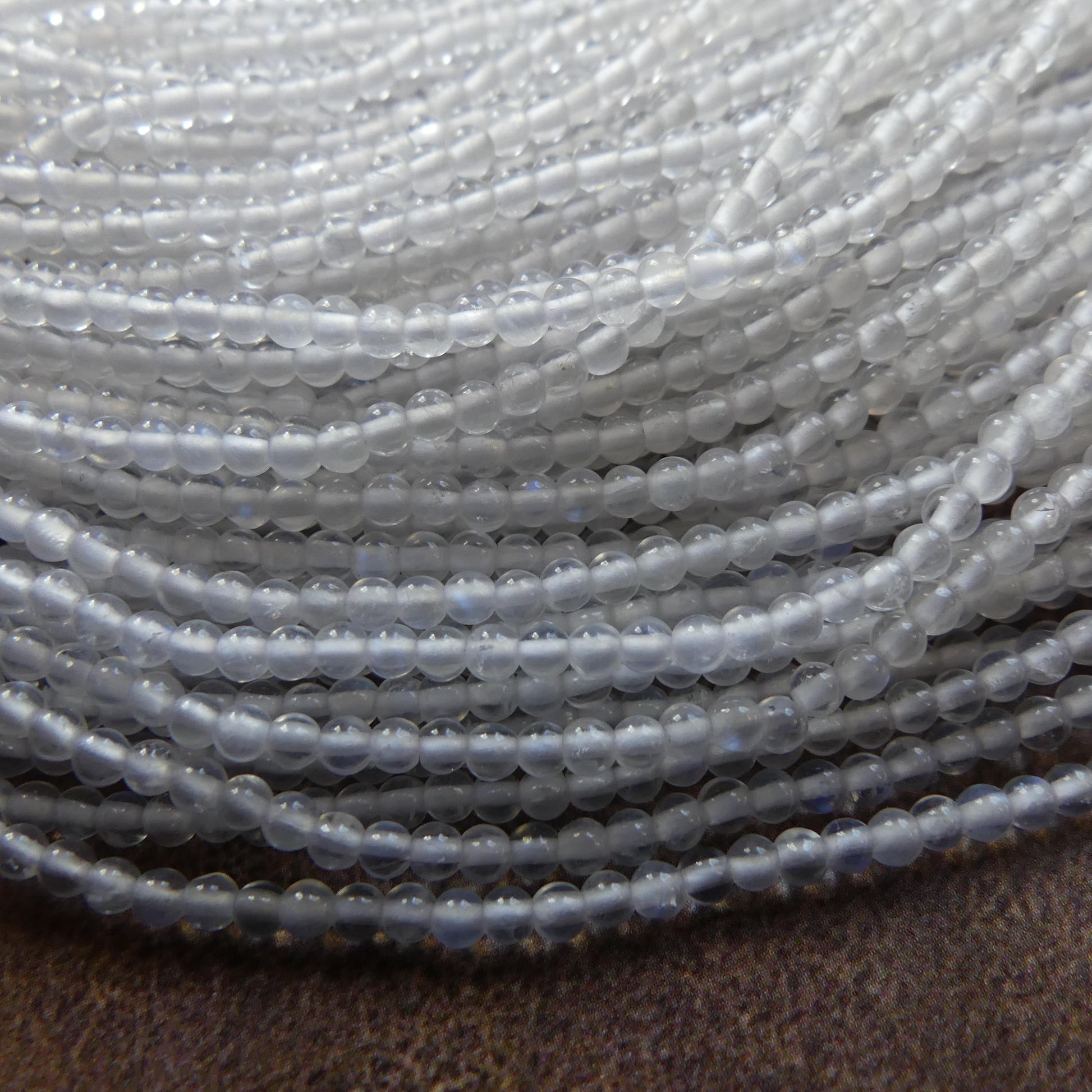 2mm Rainbow Moonstone Smooth Beads 15" Moonstone Gemstone Beads Beading Crafter Gift June Birthstone DIY Jewelry Fertility Stone