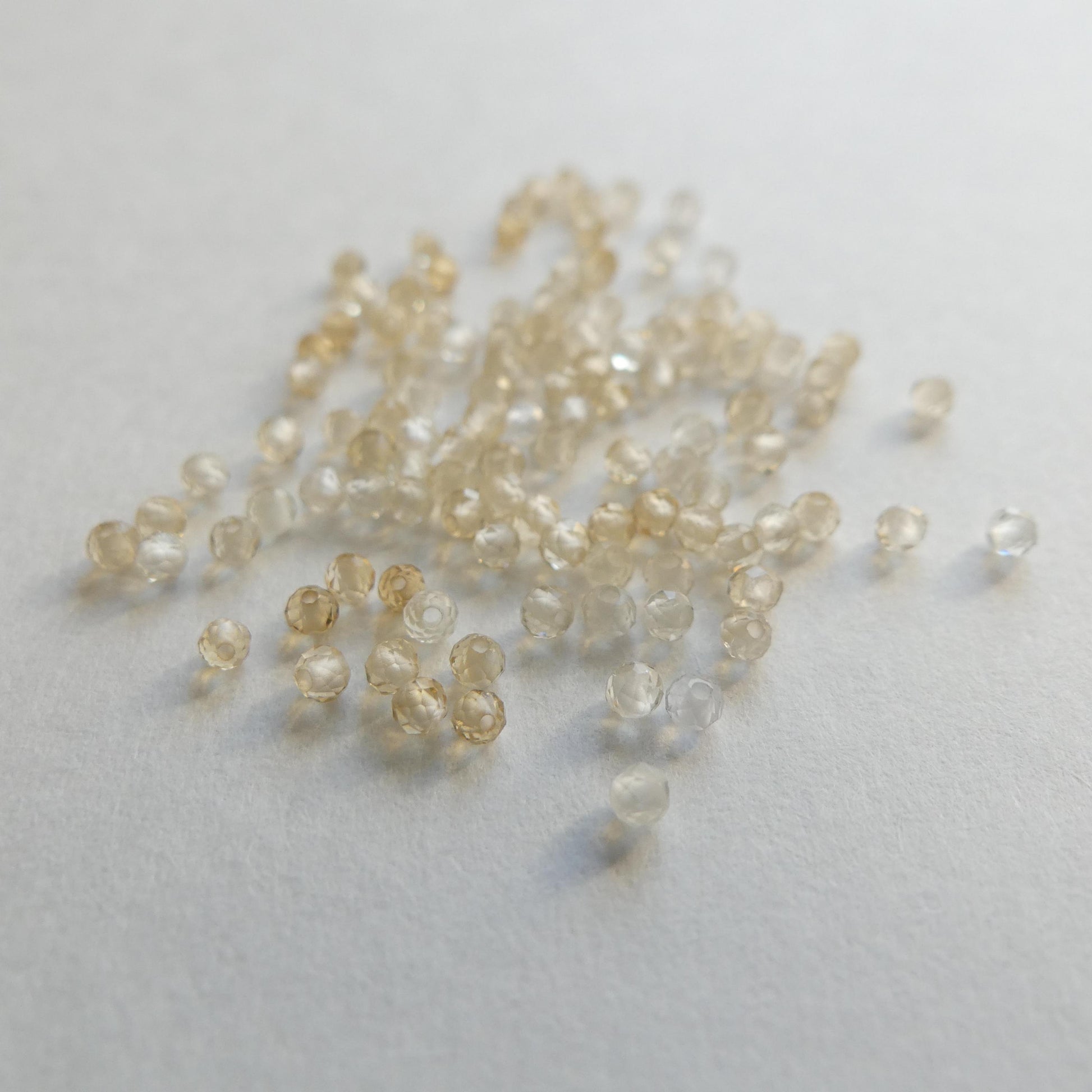 2mm Natural AAA Shaded Citrine Beads Micro Faceted 15" Genuine Gemstone Beads Jewelry Making Beading Craft Gift Beads November Birthstone