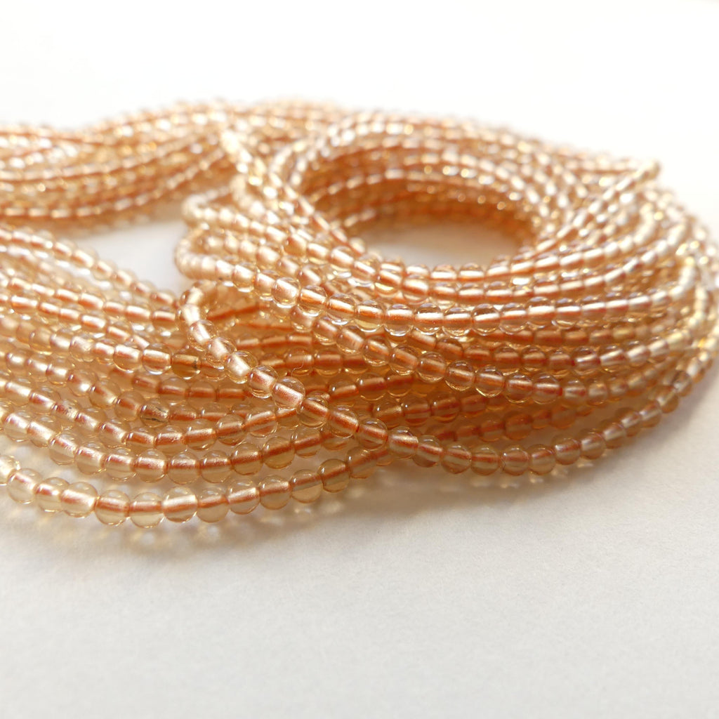 2mm Natural AAA Citrine Smooth Beads 15" Genuine Gemstone Beads Jewelry Making Beading Craft Gift Beads November Birthstone