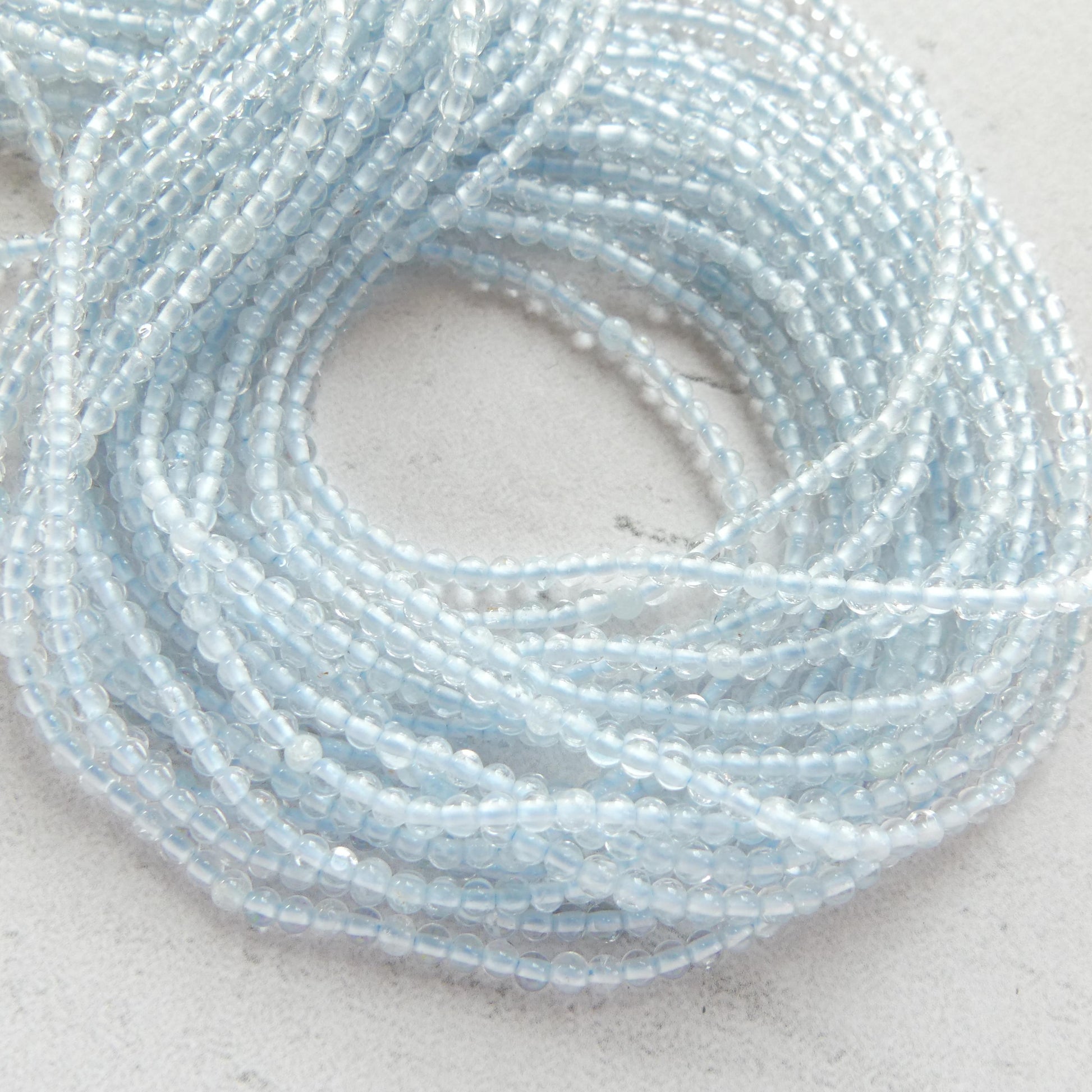 2mm 3mm AAA White Topaz Smooth Beads 15" Natural Topaz Clear Sparkly Gemstone Beads Beading Crafter Gift April Birthstone DIY Jewelry