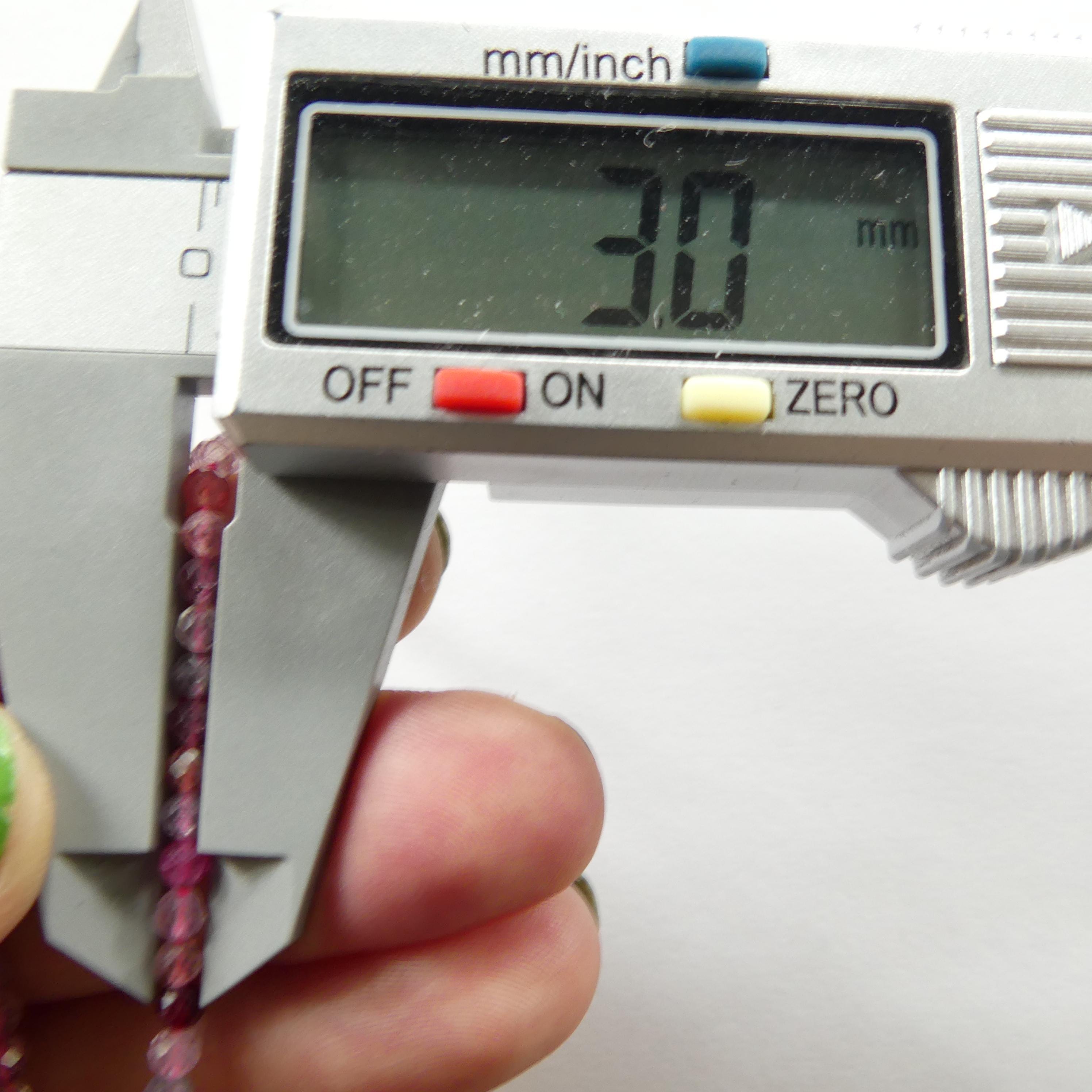 3mm Multi Spinel Faceted Beads 15" Colorful Spinel Pink Genuine Gemstone Beads for Jewelry Making Beading Craft Gift Beads