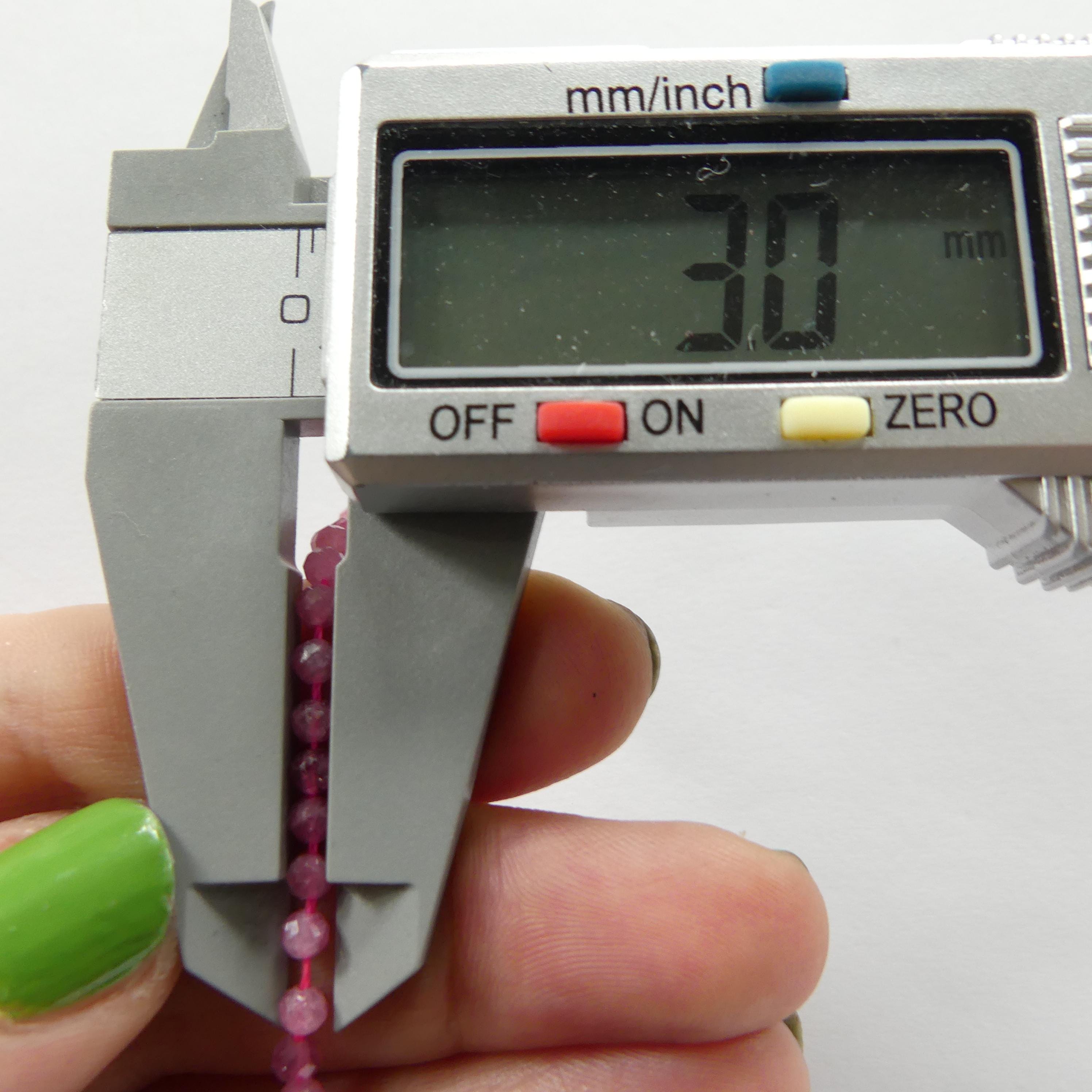 3mm Pink Tourmaline Micro Faceted Beads 15" Sparkly Gemstone Beads for Jewelry Making Beading Gift October Birthstone