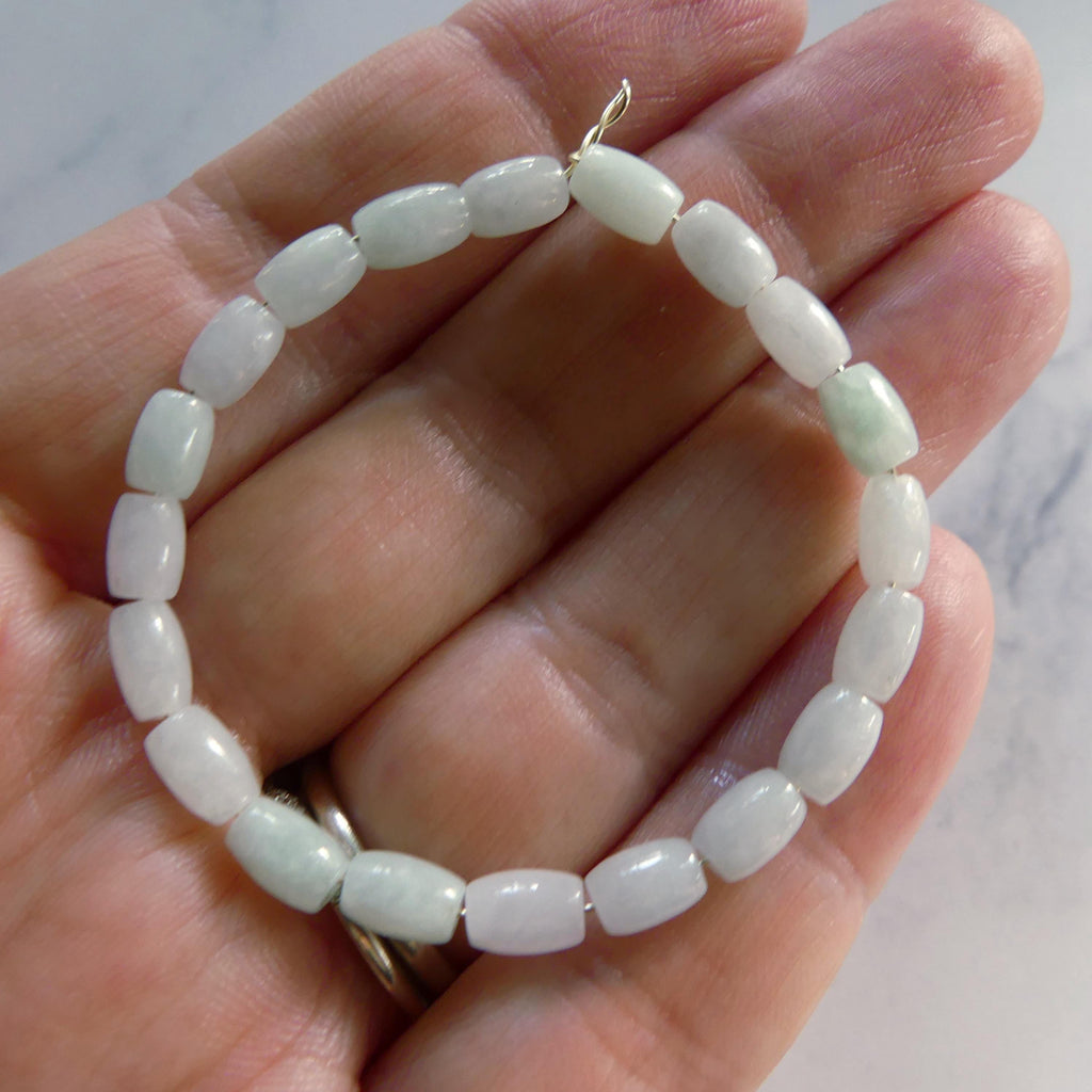 4mm AAA Burma Jade Beads 5" Burmese Jadeite Beads Oval Genuine Gemstone Beads Natural Jade Green for Jewelry Making Beading Craft Gift Beads